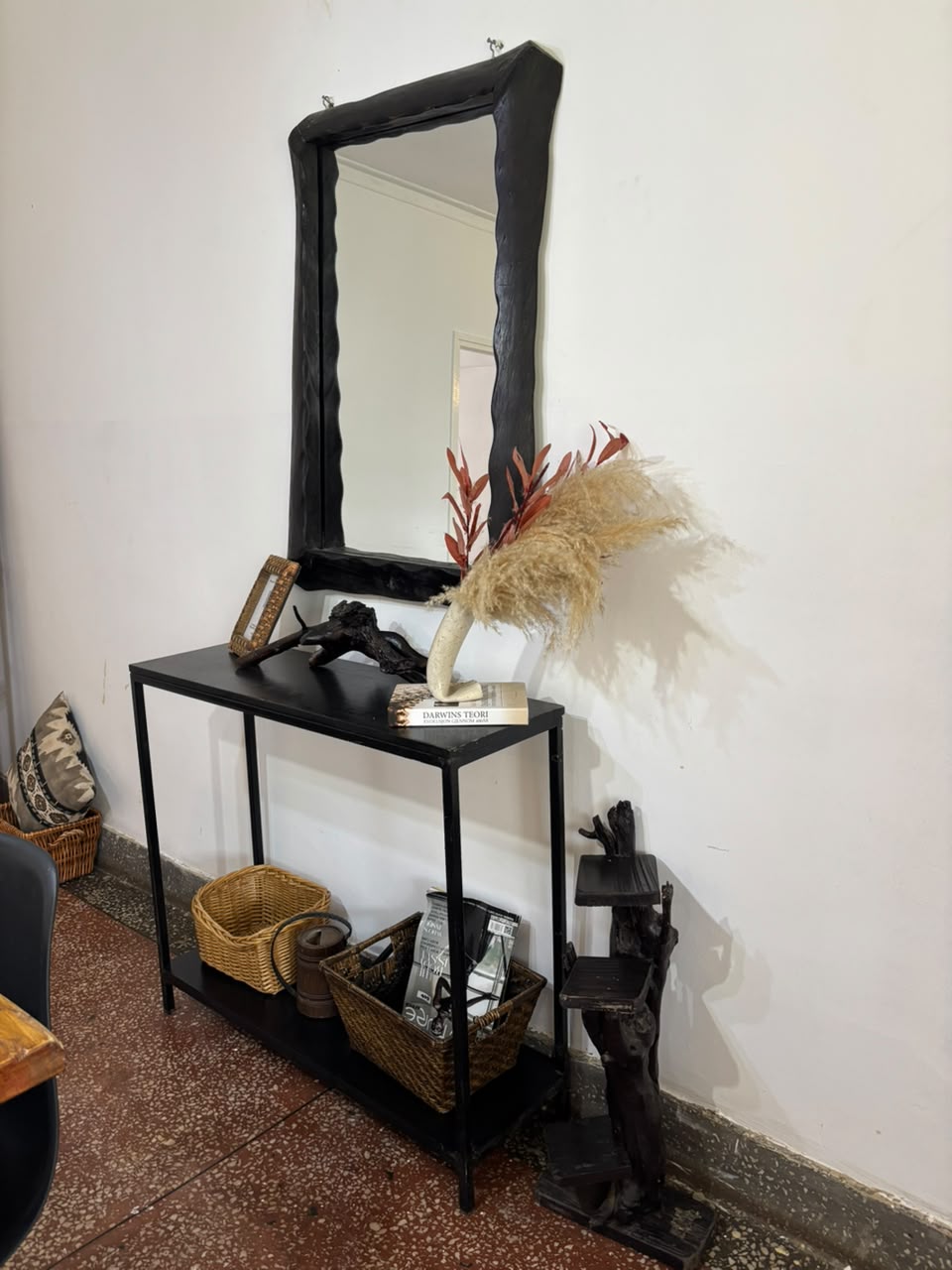 Rustic console and mirror — The Rustic, Eldoret