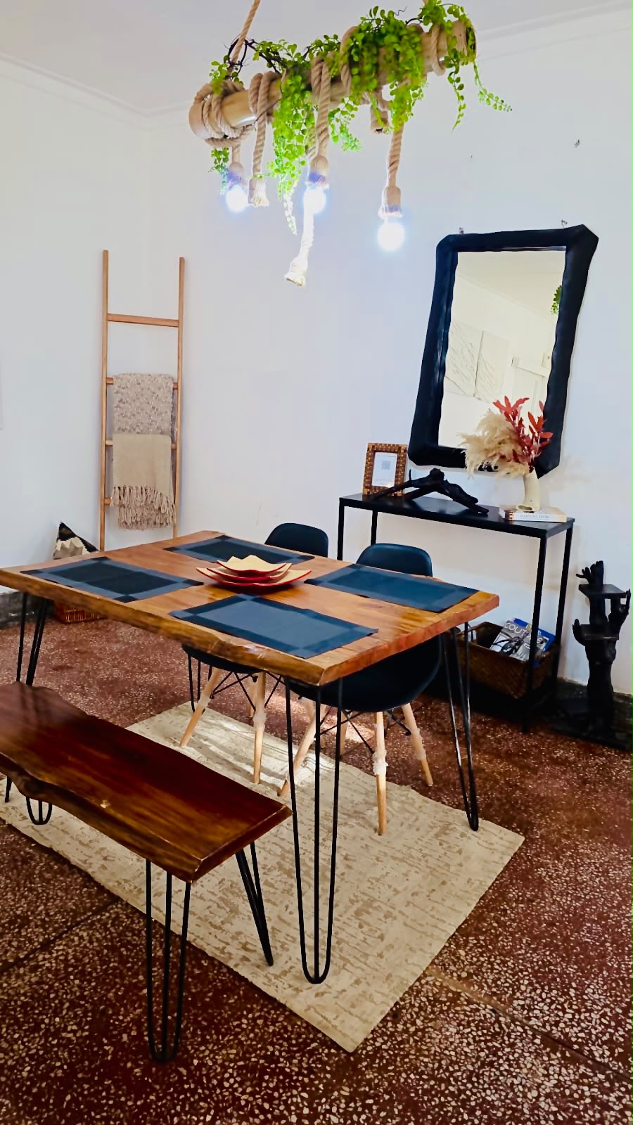 The Dining Space at The Rustic in Eldoret