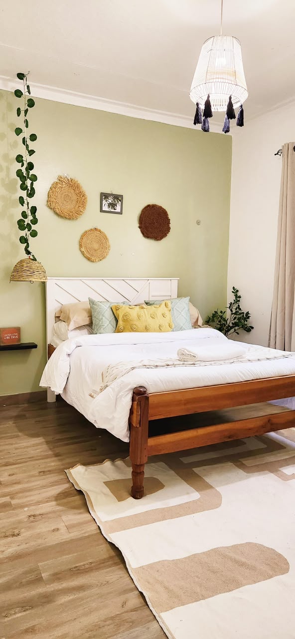 Green Serenity bedroom · alternate view — The Rustic, Eldoret