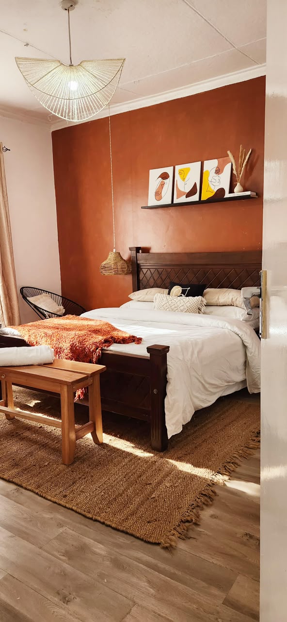 Terracotta bedroom · another angle — The Rustic, Eldoret
