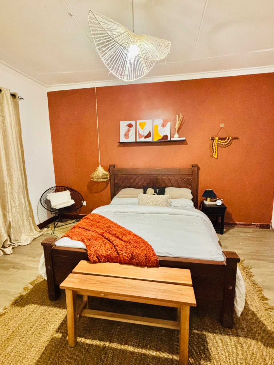 Terracotta Bedroom at The Rustic in Eldoret