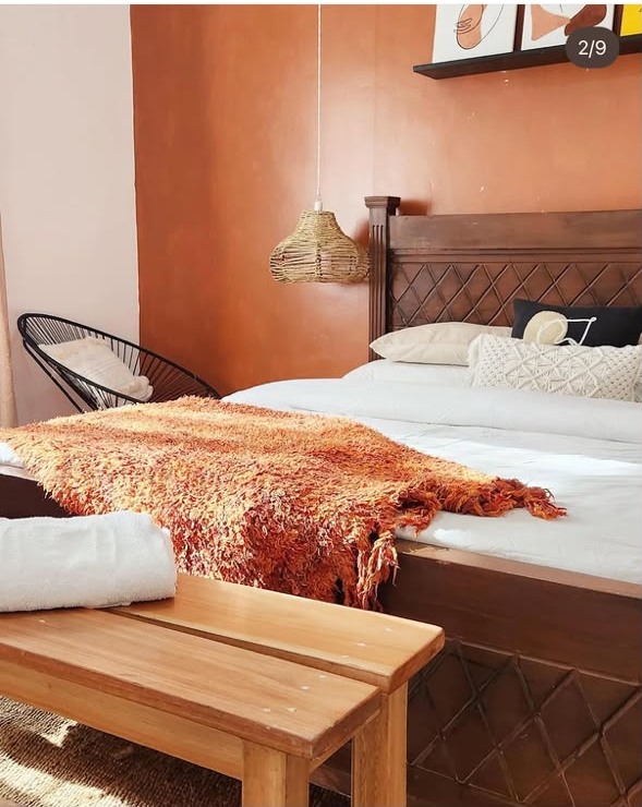 Terracotta bedroom · second view — The Rustic, Eldoret