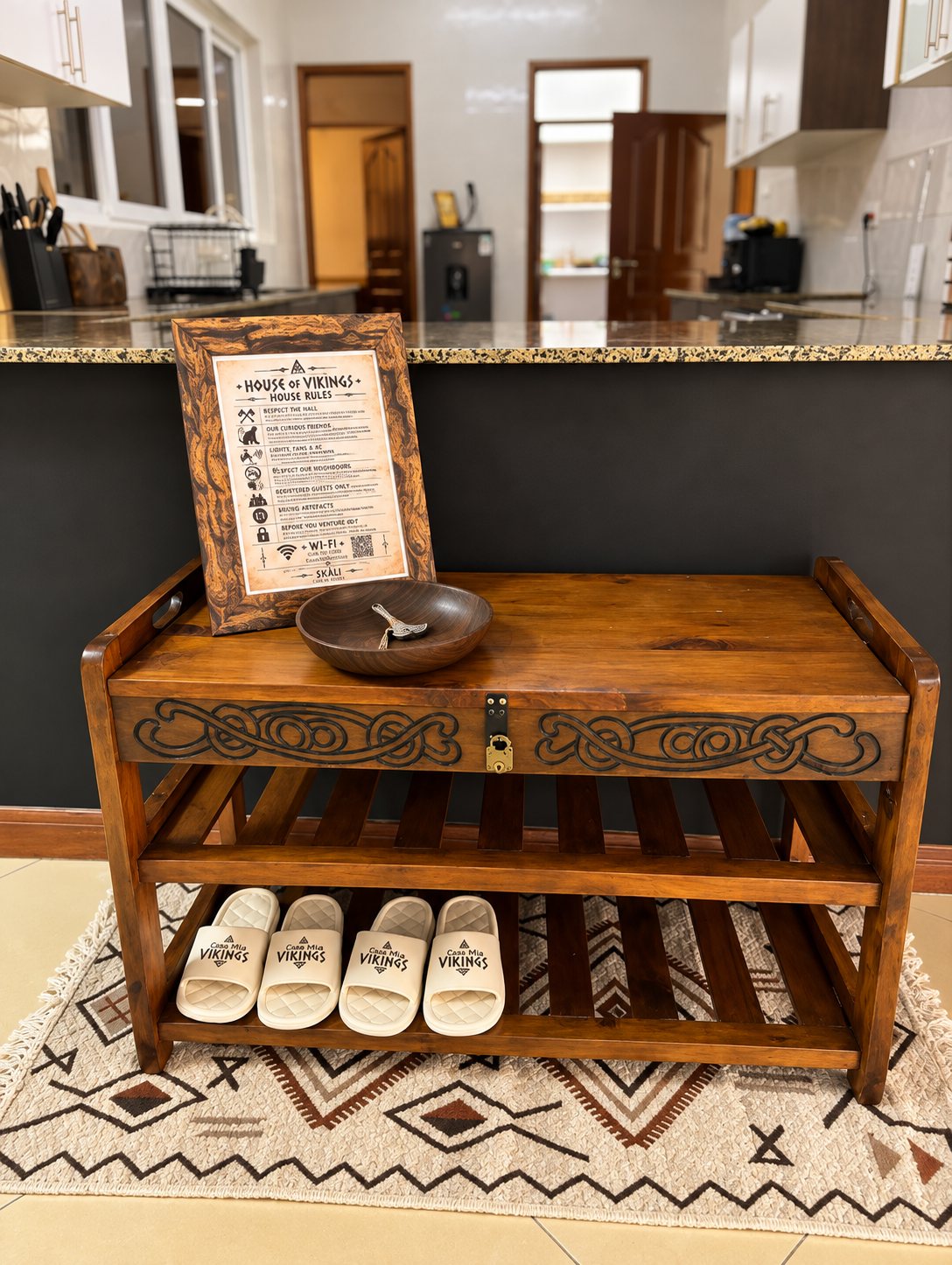Entrance console