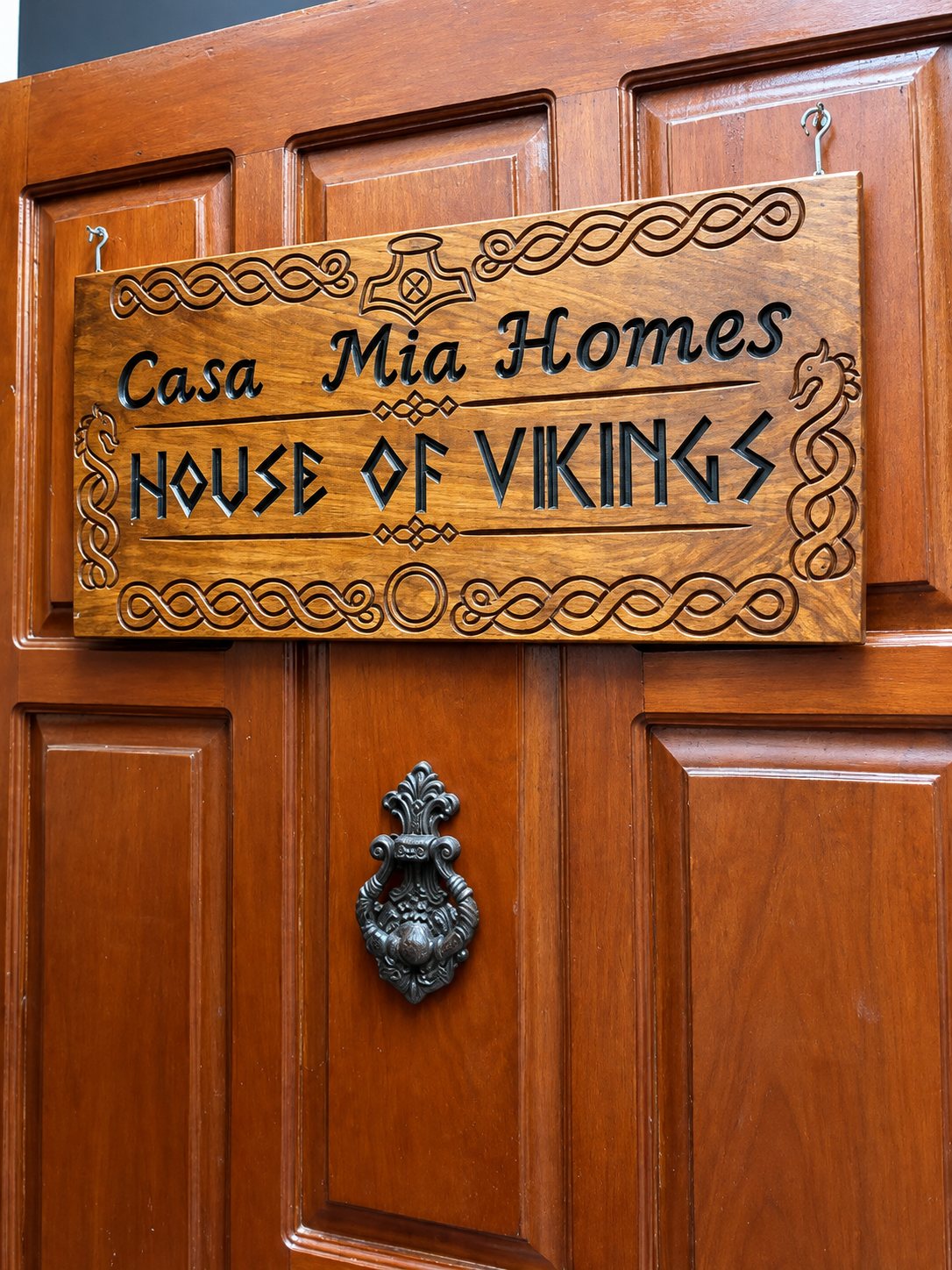 House of Vikings door signage