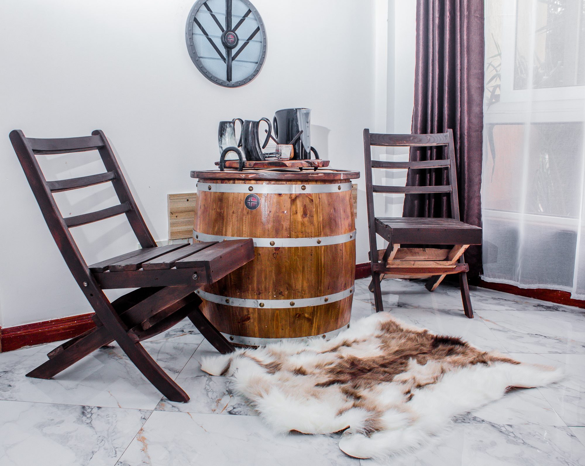 King Ragnar’s Quarters · reading corner
