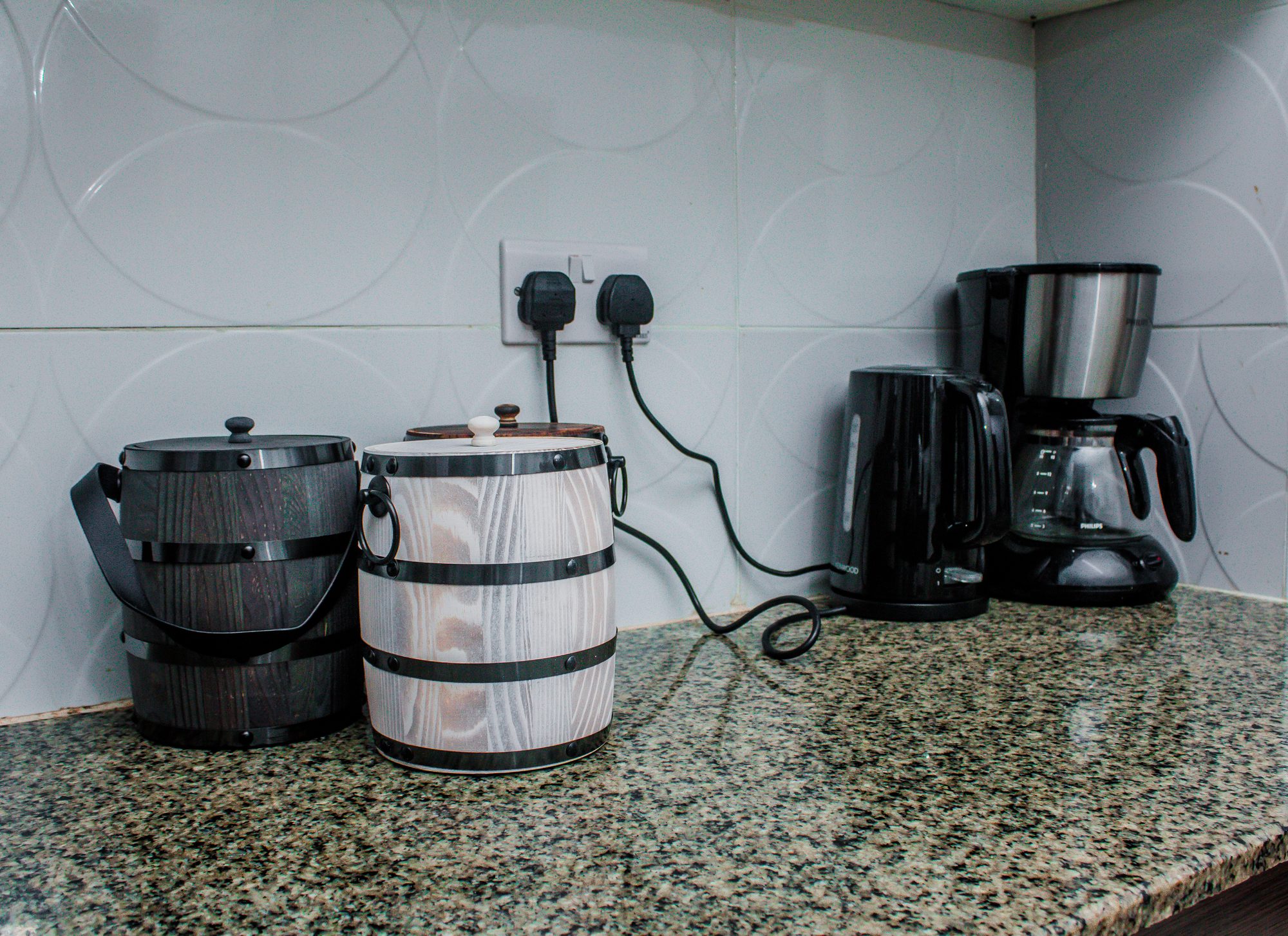 The Hearth · coffee station